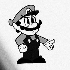 Manga Inspired Mario