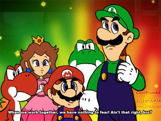 Super Mario World Anime Collab